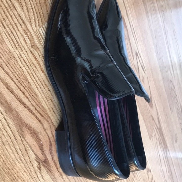 Hugo Boss men leather dress shoes size US 13 - Picture 4 of 8